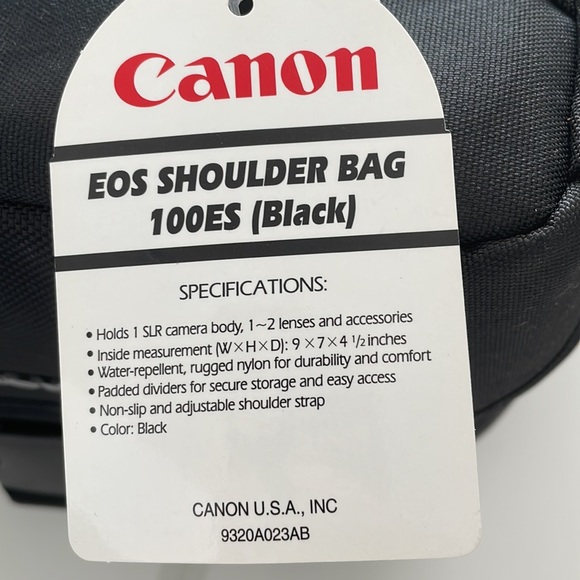 Canon EOS Shoulder Bag 100ES Black - Picture 3 of 4